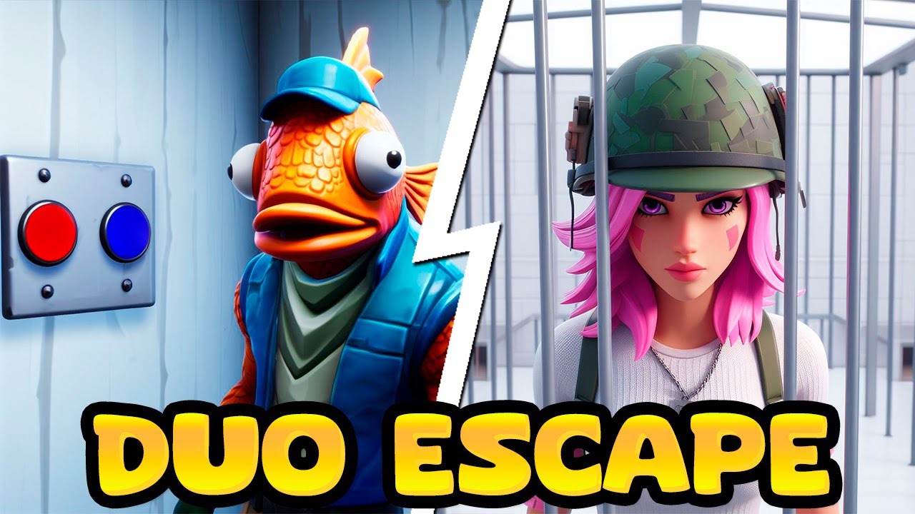 *IMPOSIBLE* DUO ESCAPE ROOM en FORTNITE
