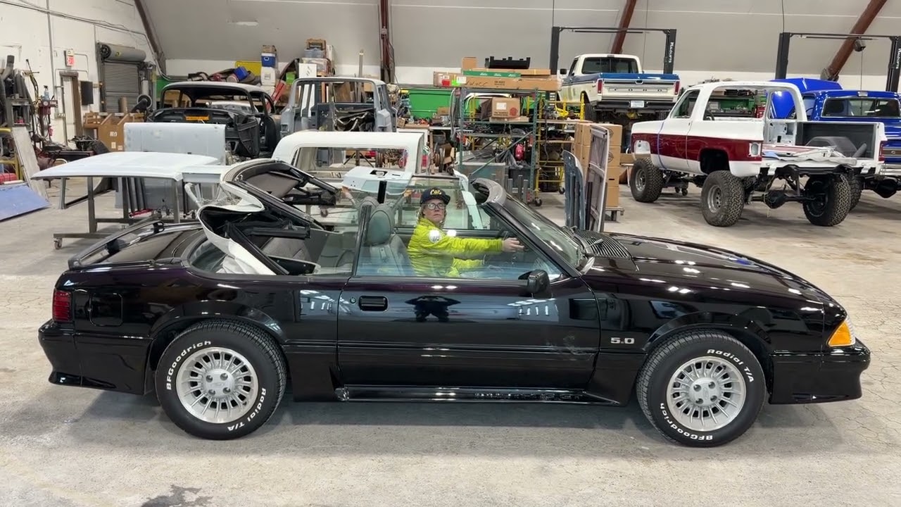 1989 Ford Mustang Top Operation