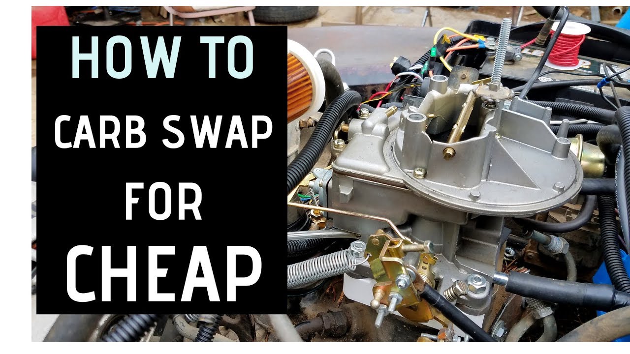 How to tbi to carb swap chevy