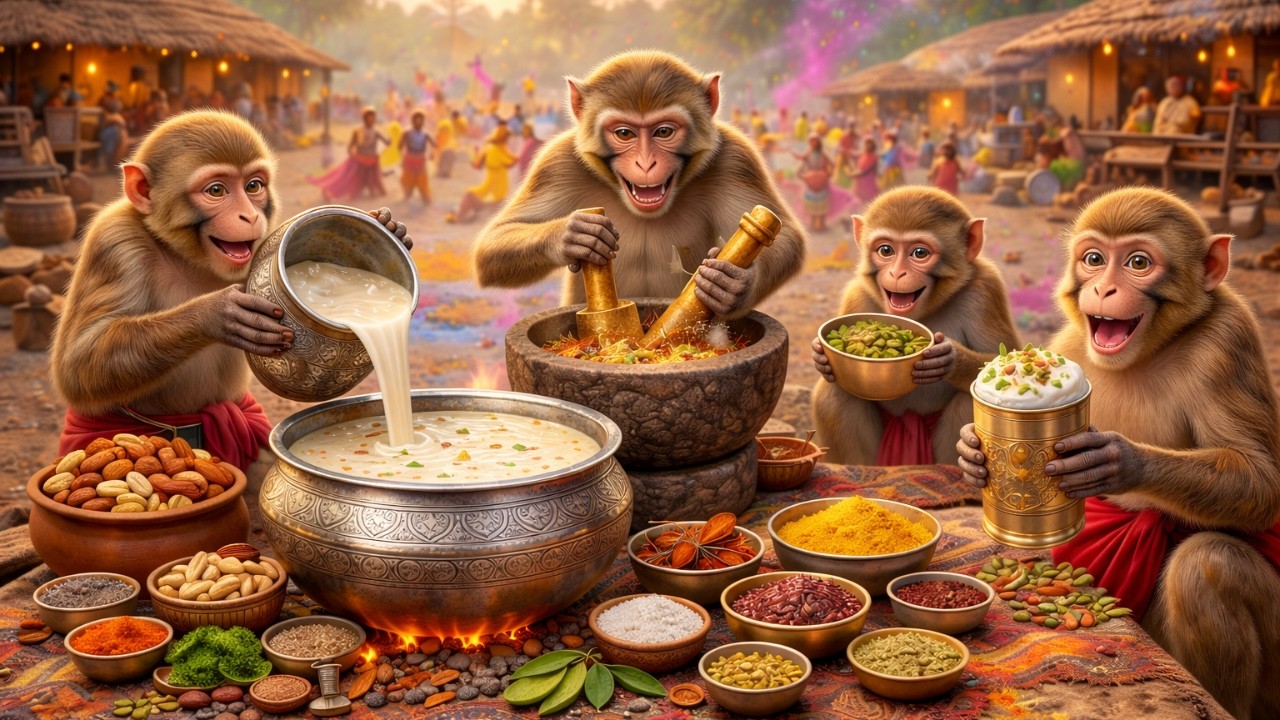 बंदरों ने बनाई 