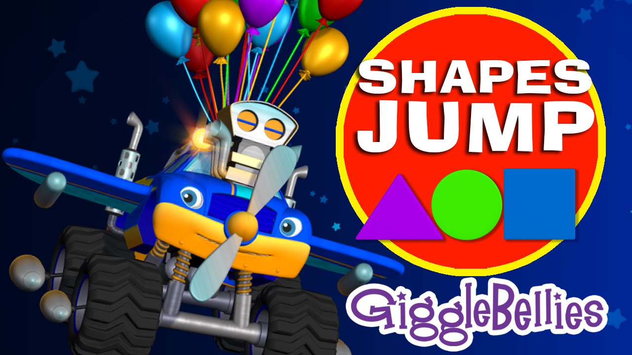 Monster Trucks Shapes Jump | Episode 03