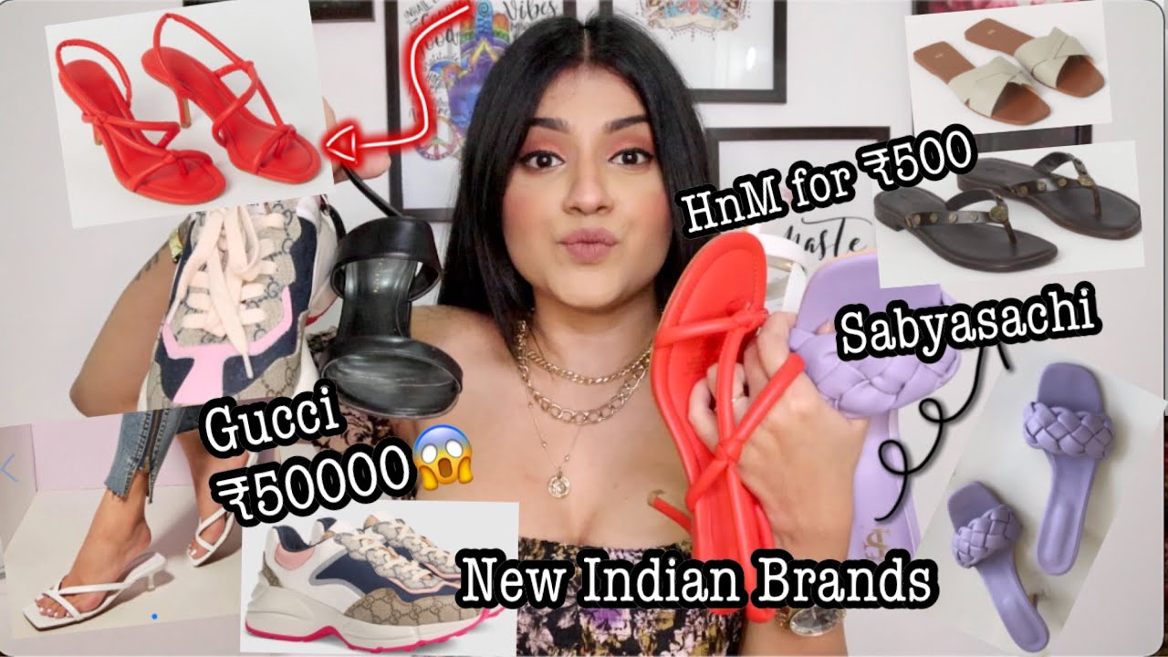 FOOTWEAR HAUL 👡 | Shoes Haul India | Heels, Flats, Sneakers Haul - HnM, Zara, Gucci & More
