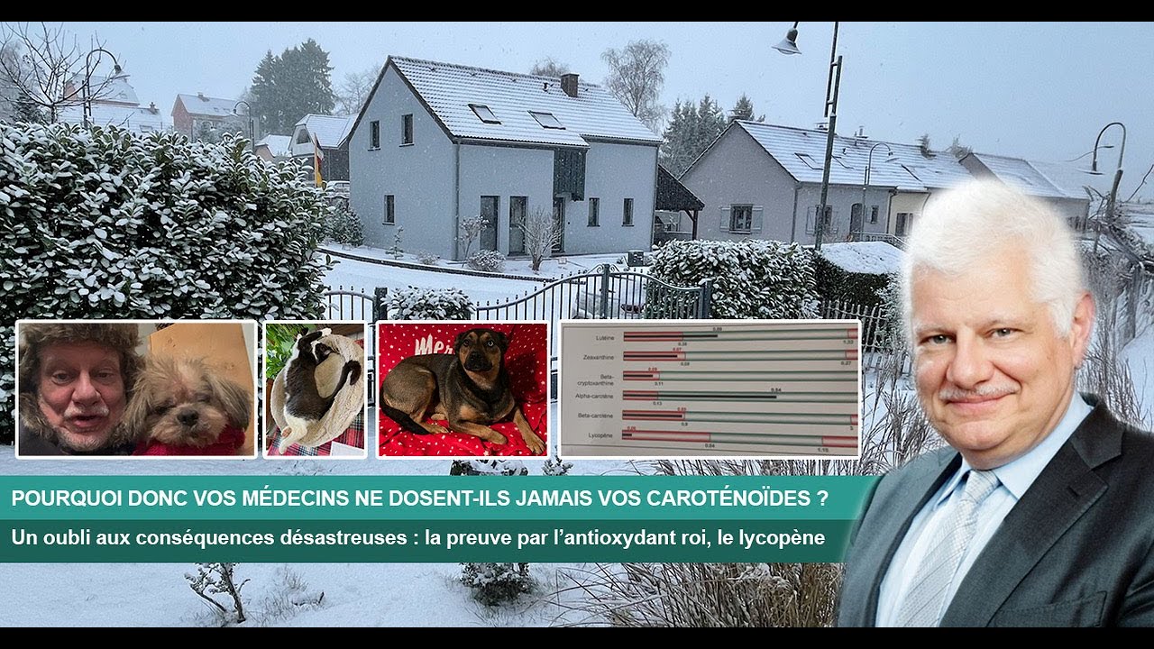 POURQUOI DONC VOS MÉDECINS NE DOSENT ILS JAMAIS VOS CAROTÉNOÏDES ?