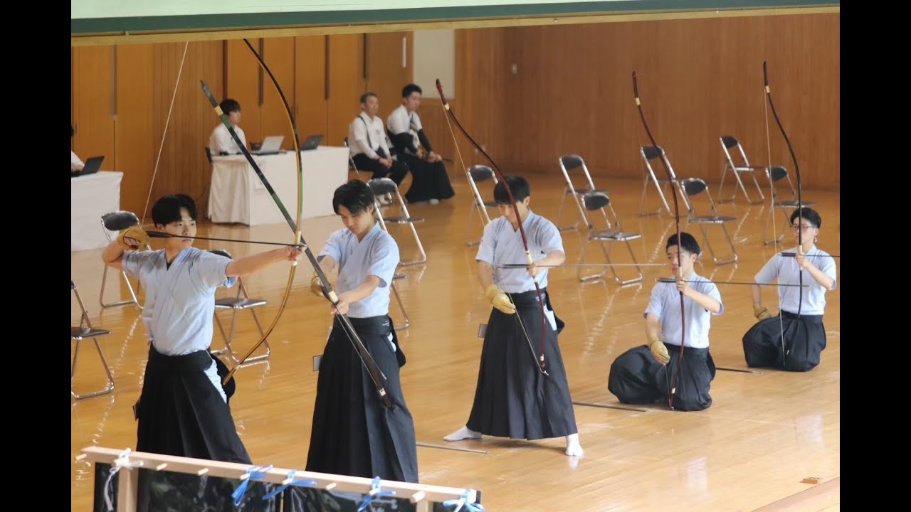 第36回全国大学弓道選抜大会　男子準決勝　対京都橘大学