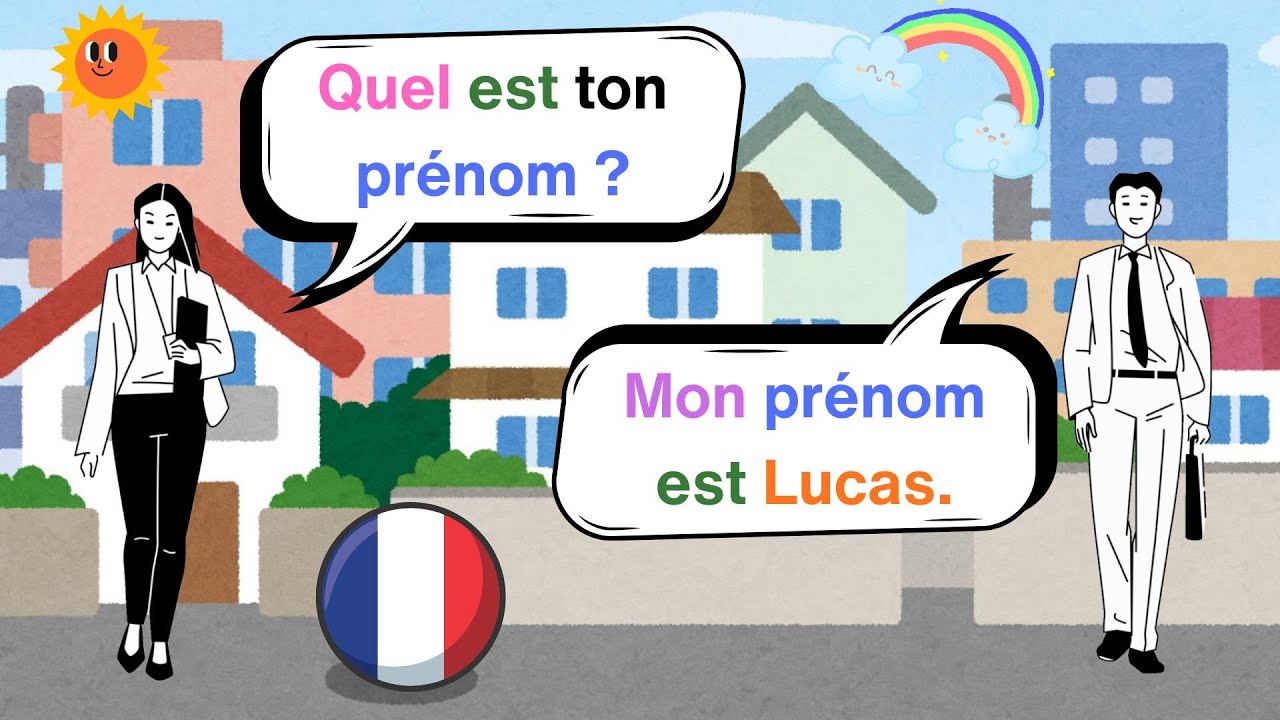 160 Dialogues Français A1 : Apprendre à se Présenter (Débutant) 🇫🇷