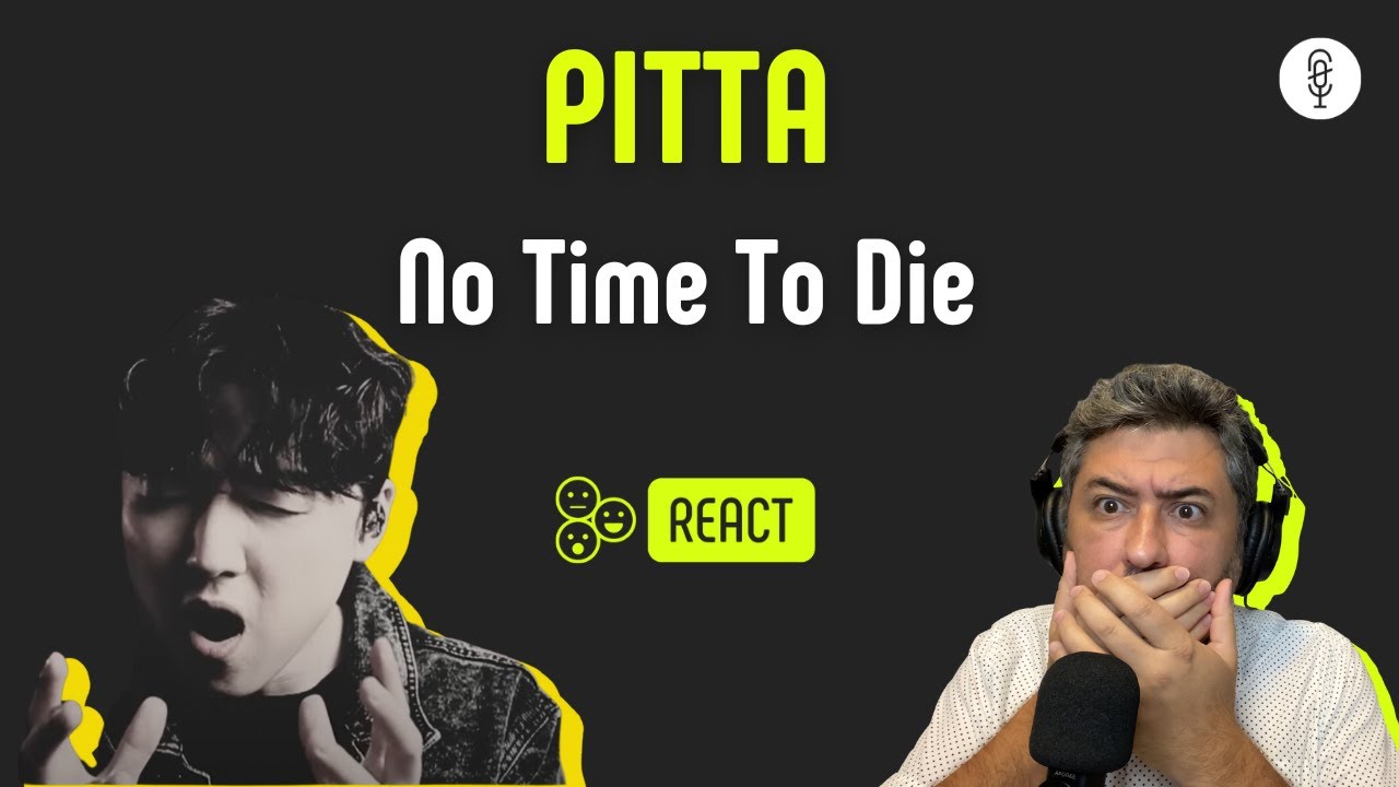 PITTA | NO TIME TO DIE | Vocal coach REACTION & ANÁLISE | Rafa Barreiros