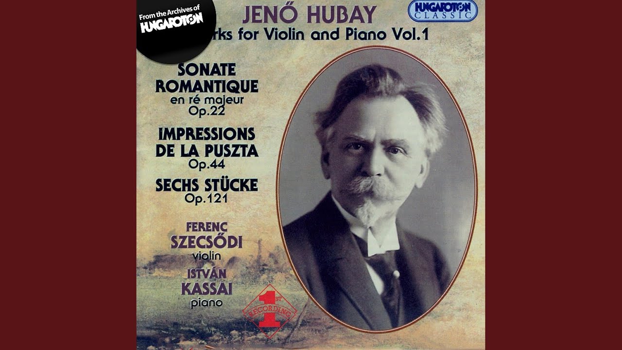 Six Pieces Op. 121 Venice (Allegretto moderato)