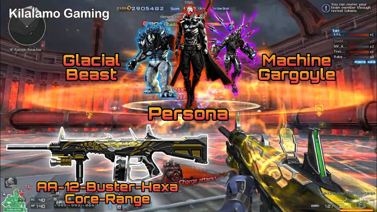 AA-12-Buster-Hexa Core-Range | Deadly Cliff (NIGHTMARE) Gameplay | Crossfire Philippines