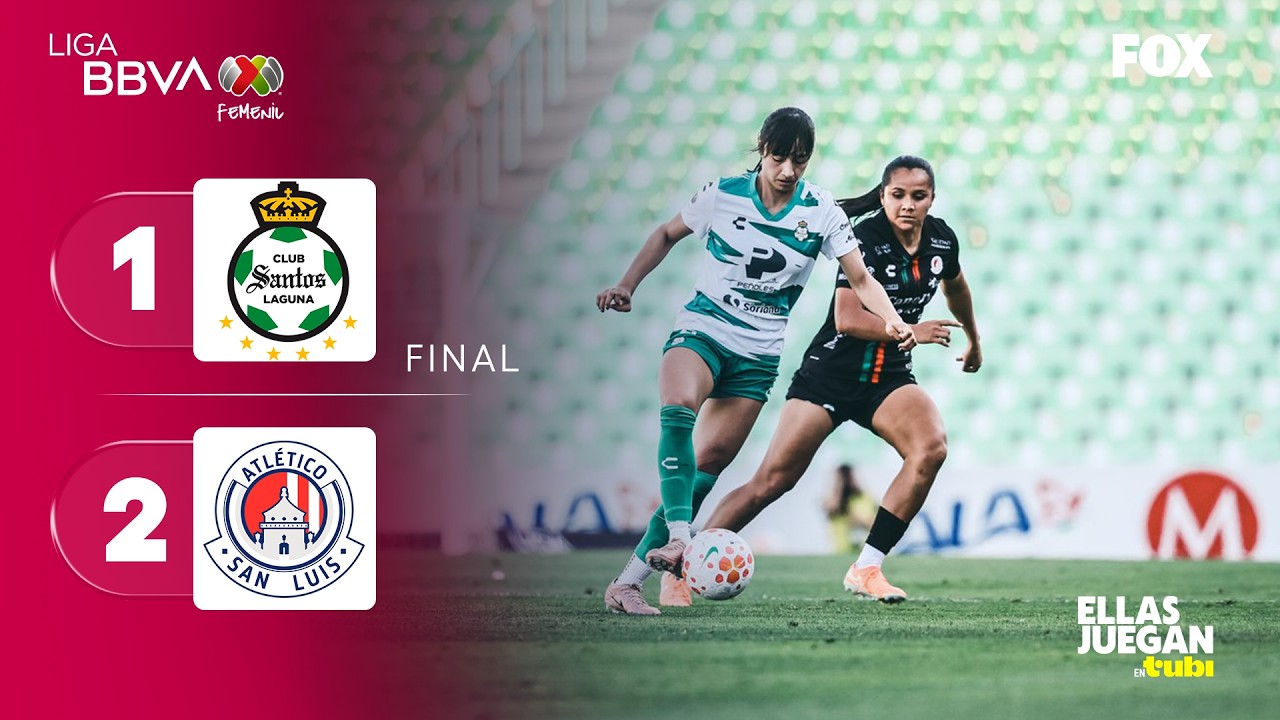 SANTOS 1-2 SAN LUIS | RESUMEN | LIGA MX FEMENIL | JORNADA 14