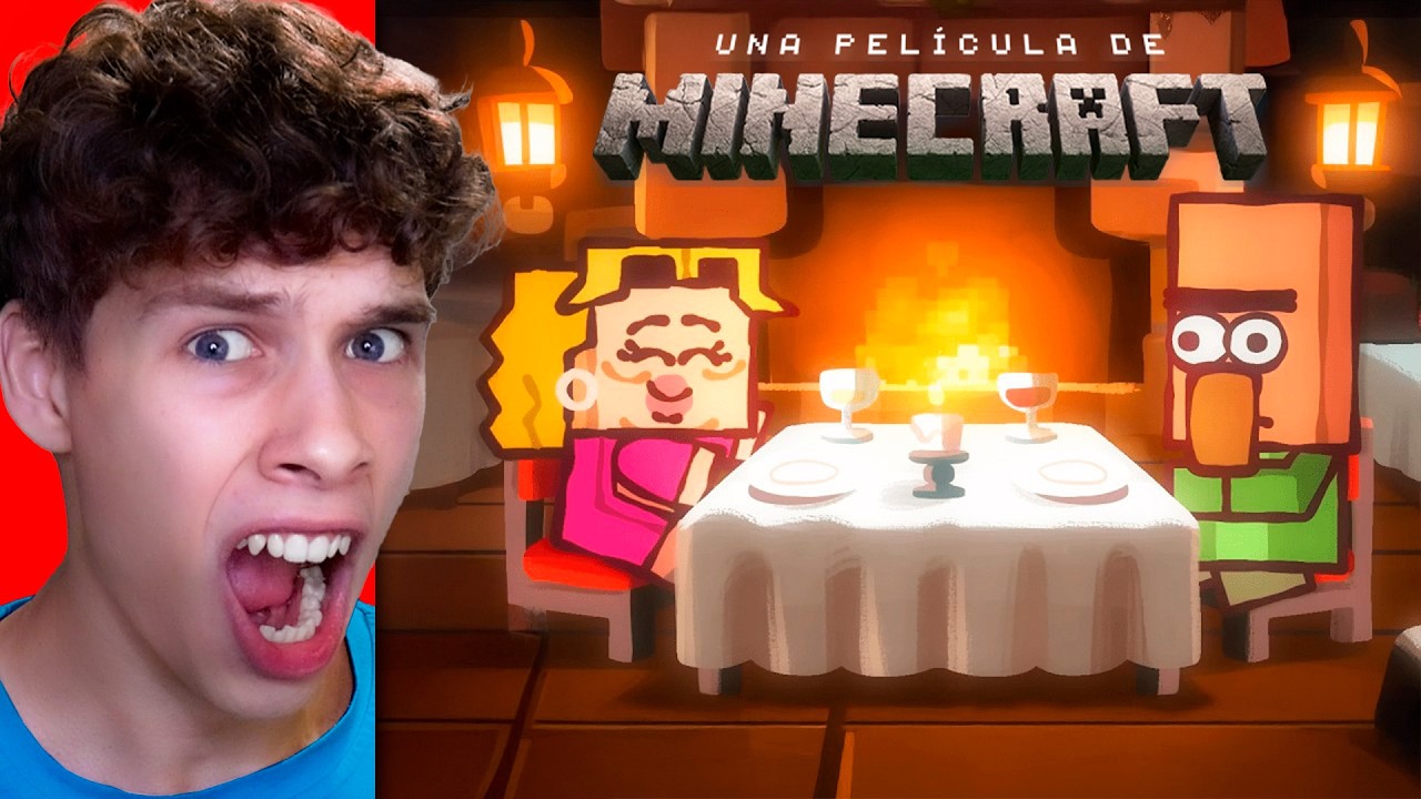 Reaccioné a la ANIMACIÓN de la PELÍCULA de MINECRAFT