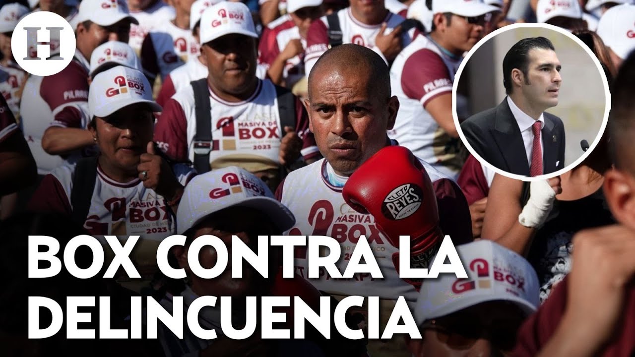 ¡Golpe a la delincuencia! Mega clase de boxeo llegará a zonas de riesgo, afirma Miguel Torruco