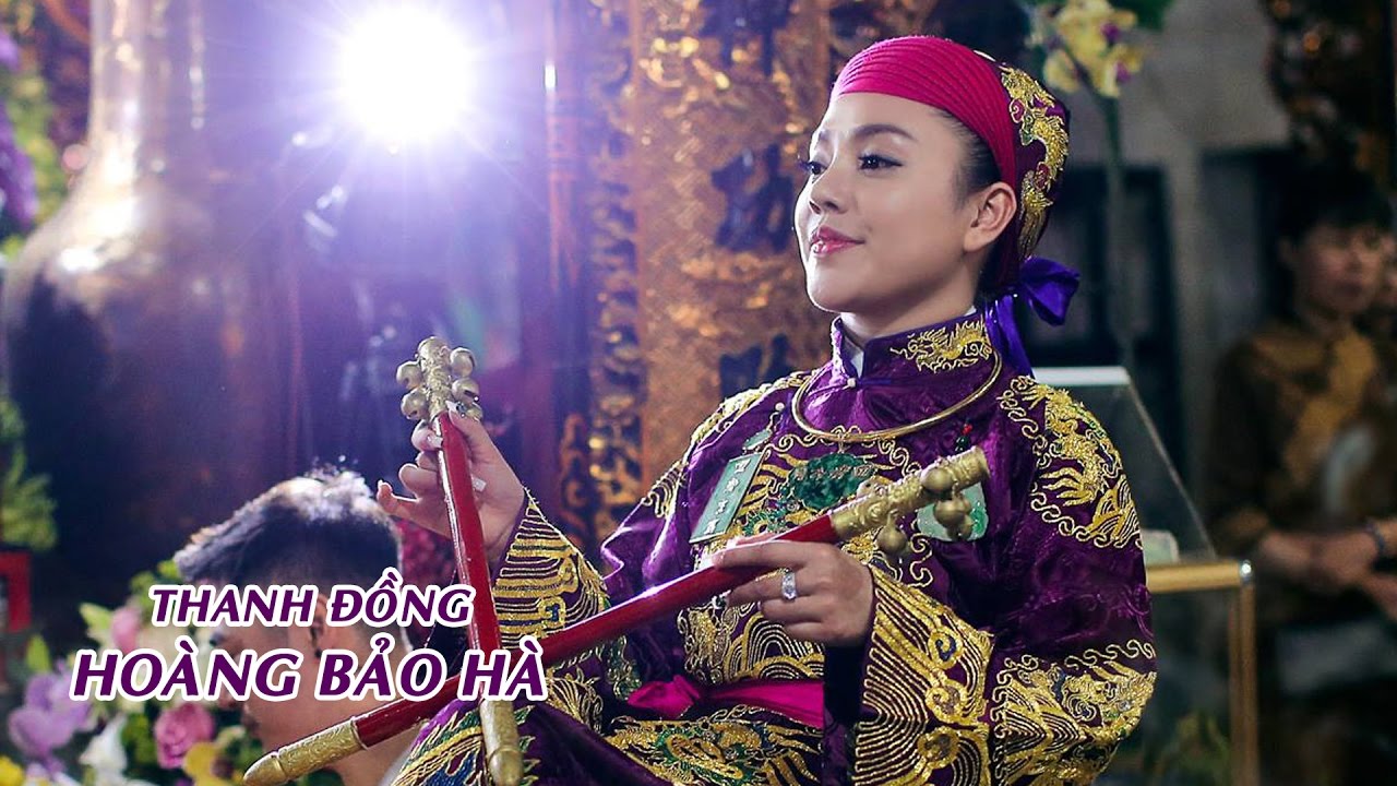 Ghế Hoàng Bảy có danh diện đẹp quá - Thanh Đồng Bảo Hà hầu tại Đền Quan Hoàng Bảy - hát văn hầu bóng