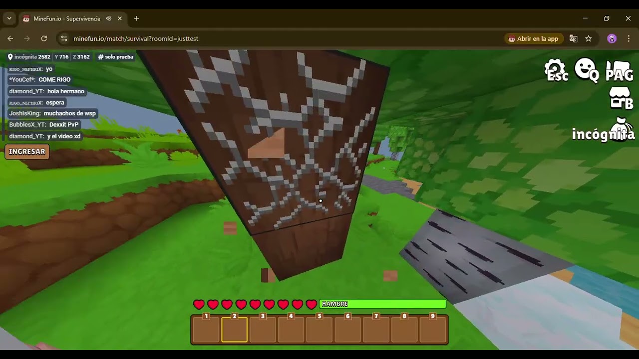 I played with🌟😉 BlueLemon 🎮🗿in Survival Part 1