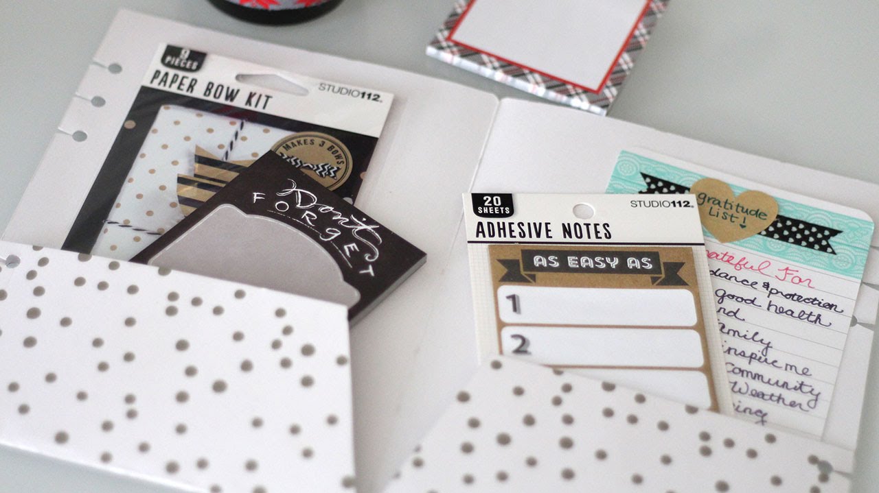 DIY Filofax A5 File Folder Divider | Vlogmas Day 15