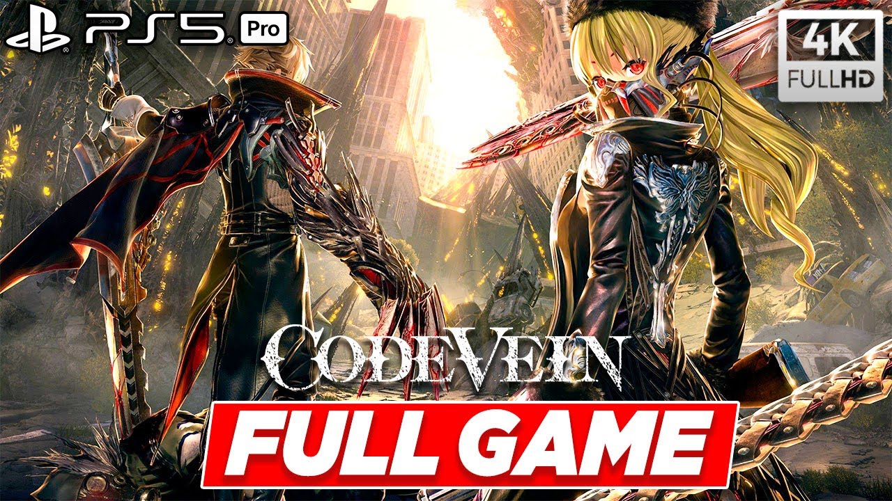 Code Vein Gameplay Walkthrough FULL GAME [4K 60FPS PS5 PRO] - No Commentary