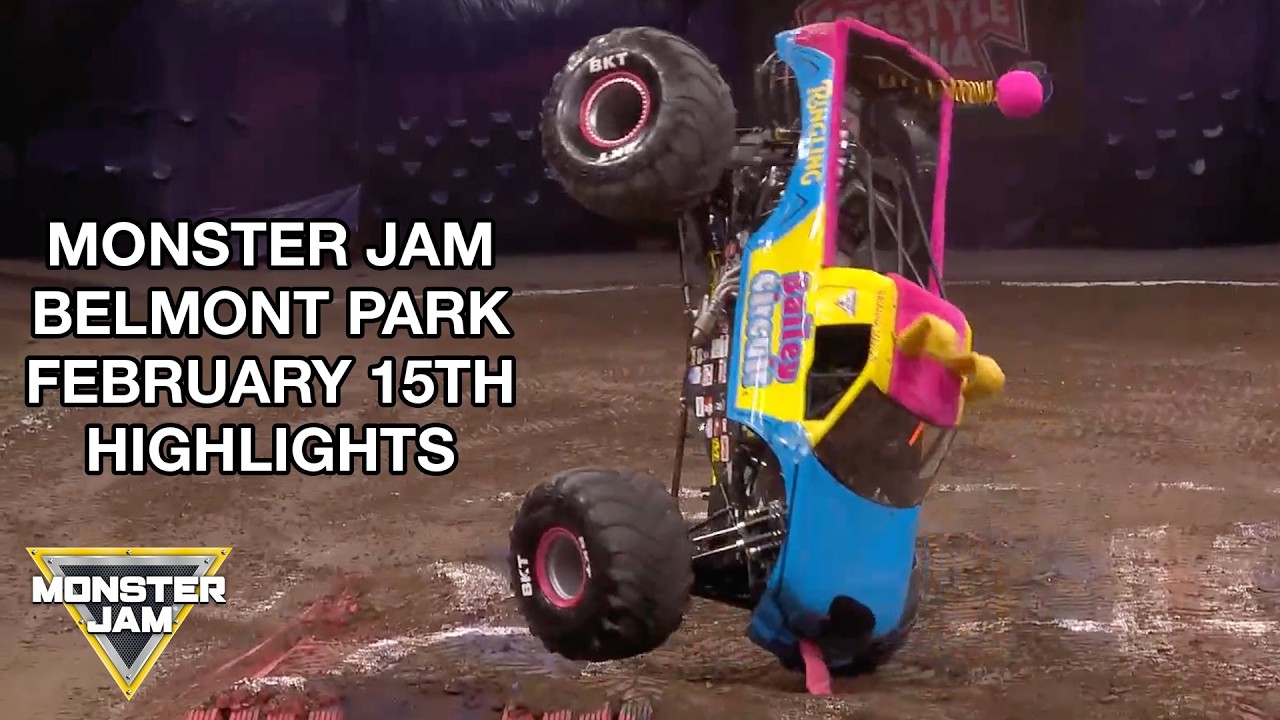Monster Jam Freestyle Mania Belmont Park Highlights | February 15th, 2026 | 12PM