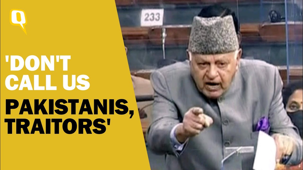 'Kashmir Needs Love, Not Just Tourism': Farooq Abdullah in Lok Sabha
