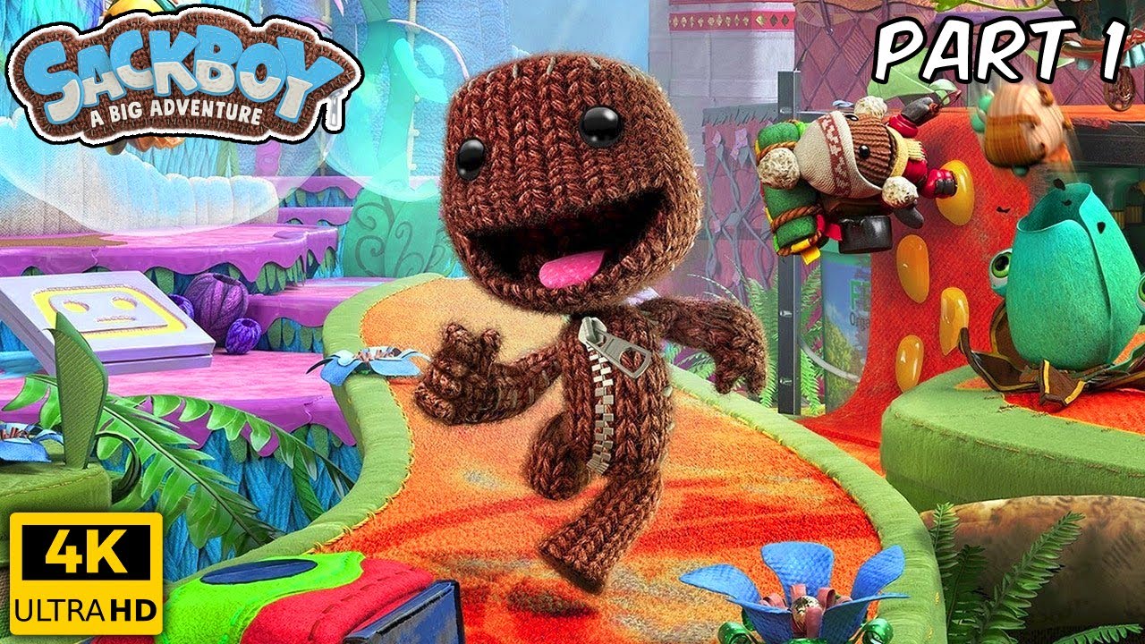 Sackboy: A Big Adventure | Two Player |  Part 1 (NO COMMENTARY) [PS5 4K HDR 60FPS]