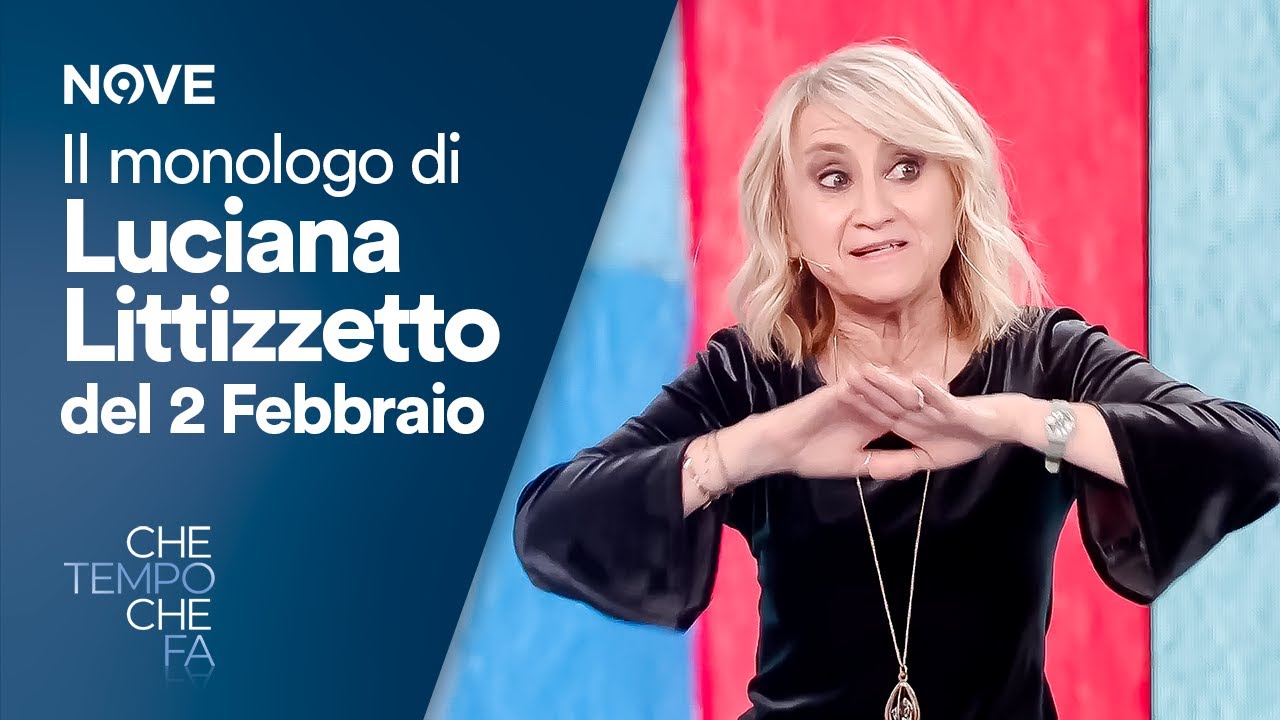 Il monologo di Luciana Littizzetto del 2 febbraio | Che tempo che fa