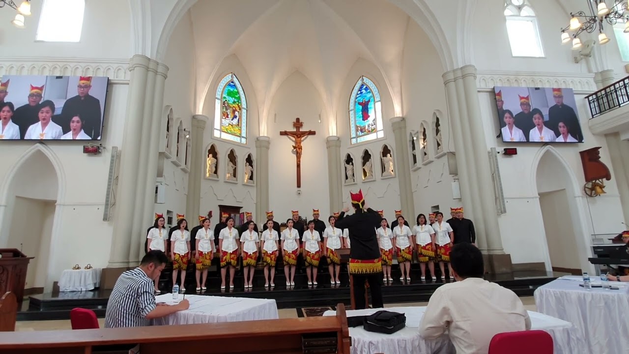 Ego Sum Panis Vivus - Giovanni Pierluigi da Palestrina (Pesparani Banten 2019) by Deo Gratias Choir
