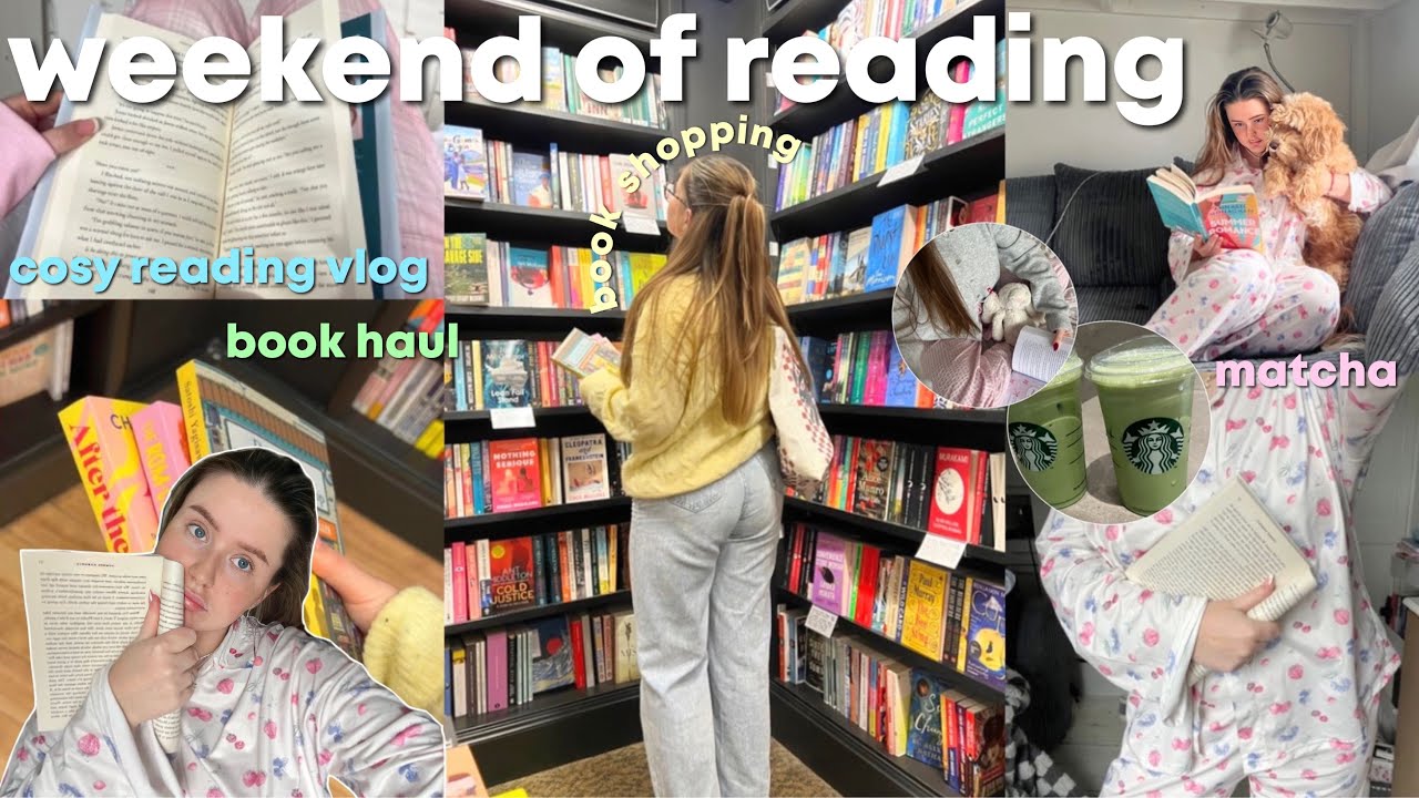 сколько я *реально* прочитала 📖 выпуск выходного дня ⭐️🎀 (видеоблог о книжном магазине и многое д...