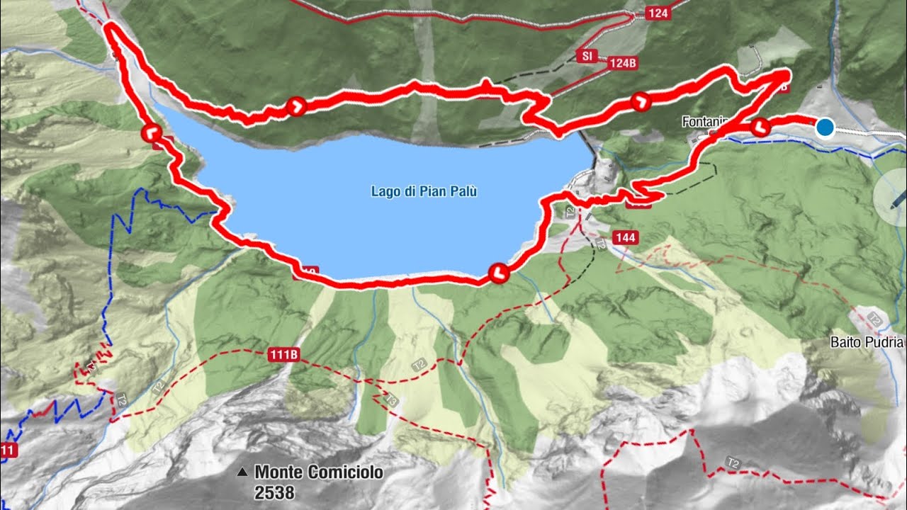 Giro del Lago di Pian Palù 10 marzo 2026