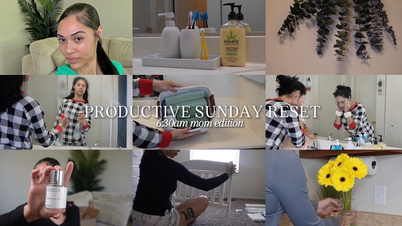 SUNDAY RESET| healthy habits+perfume+beauty care+overcoming procrastination+girl chat+ cooking+more|
