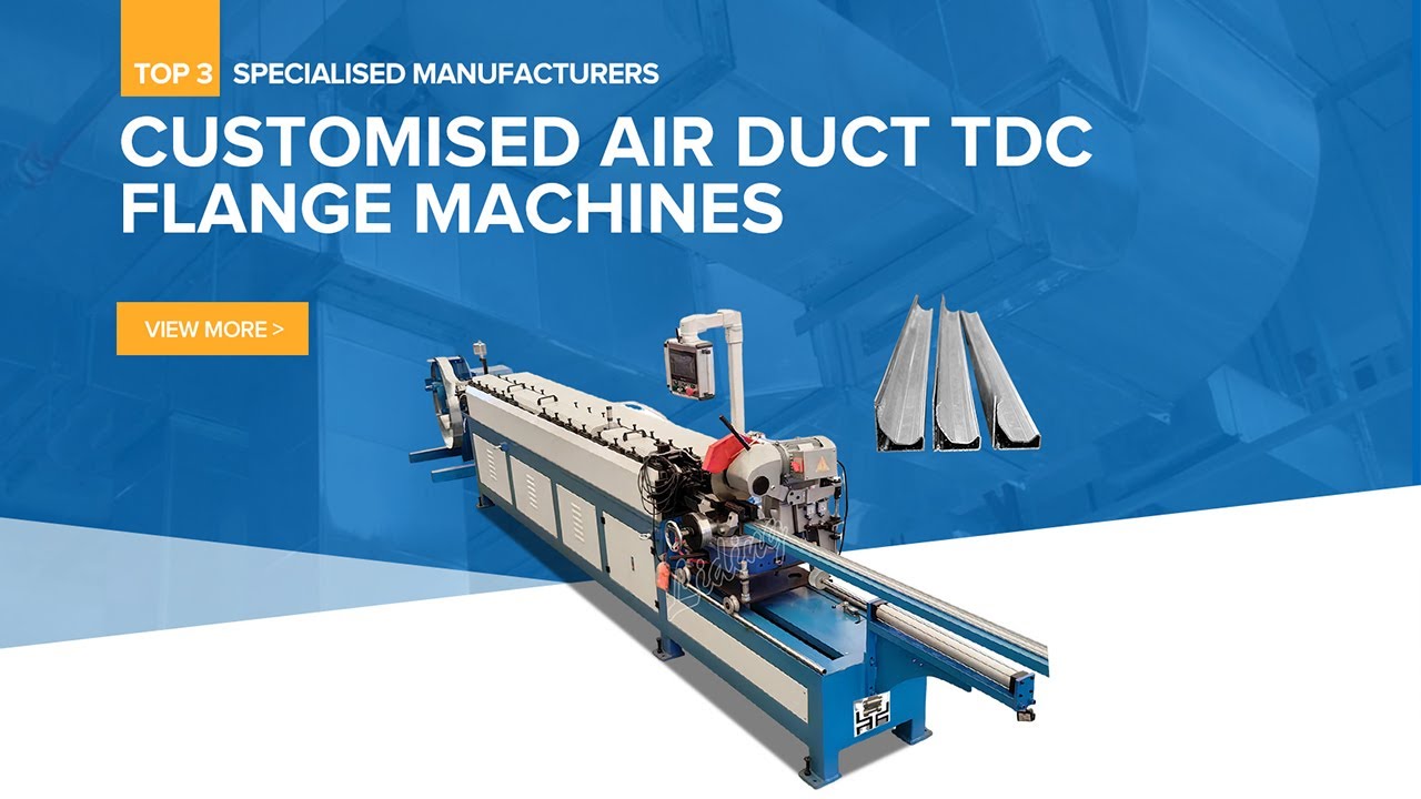 Reliable TDC Flange Machine for HVAC Ductwork &ndash; From TDC-T20 to T40 Custom Orders Available!
