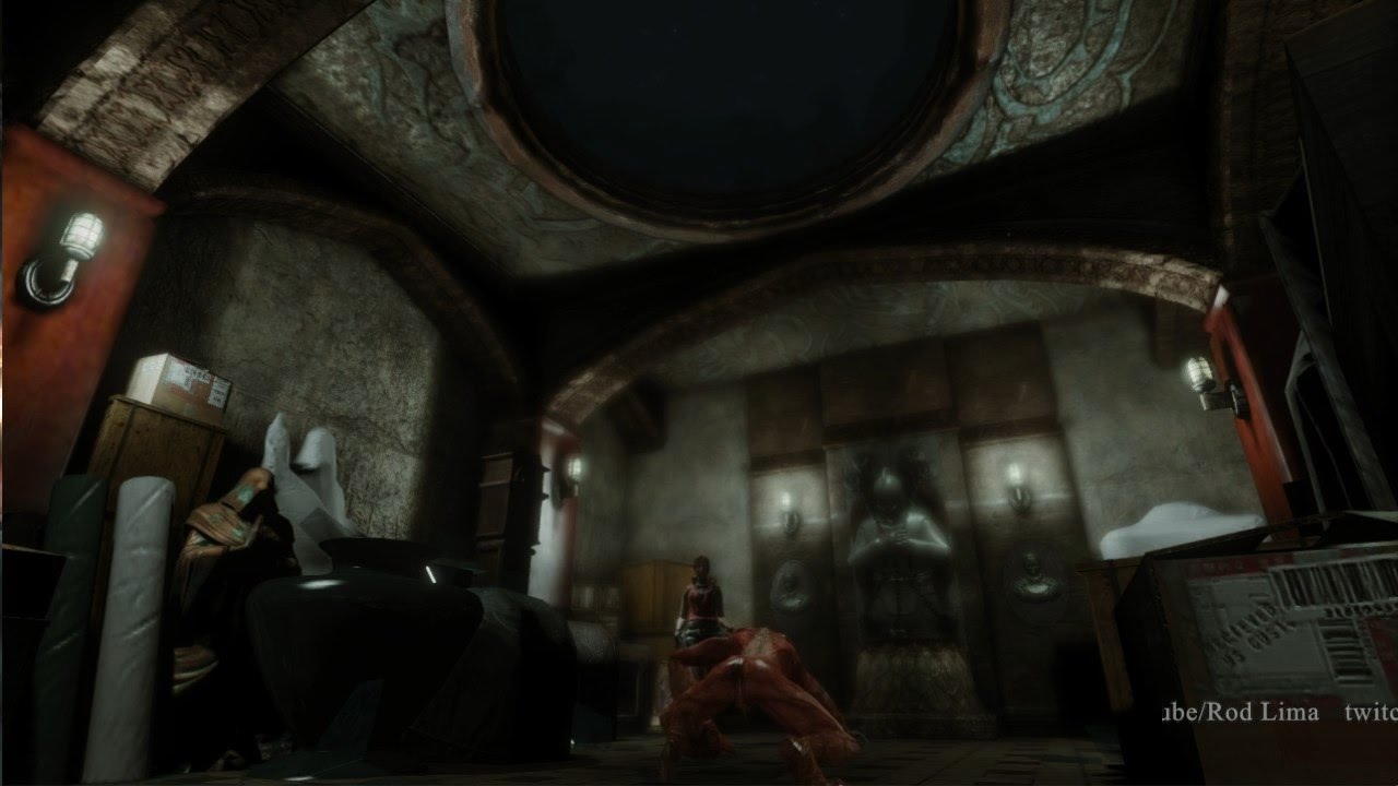 Resident Evil 2 Remake -fan UDK game- Claire B 'testing all rooms and puzzles' pt1