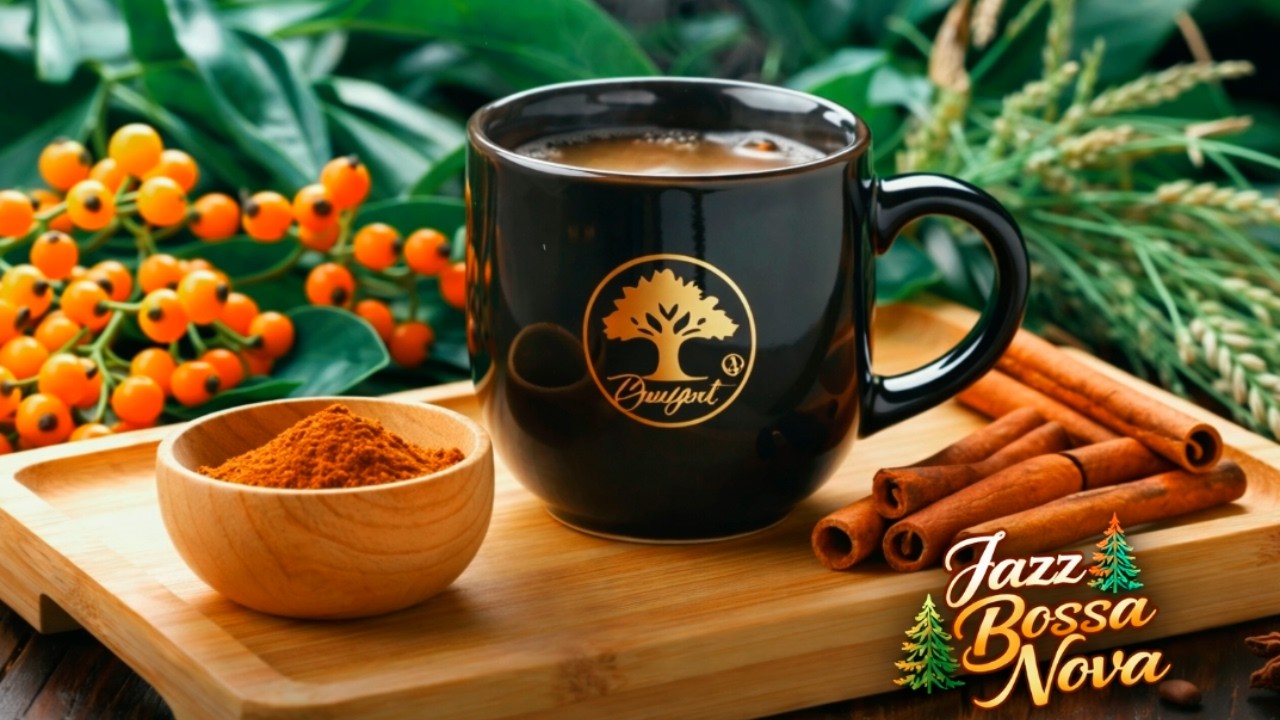 Bossa Nova Morning Coffee ☕ Relaxing Jazz Music for Positive Mood Study & Work  Smooth Cafe Ambience