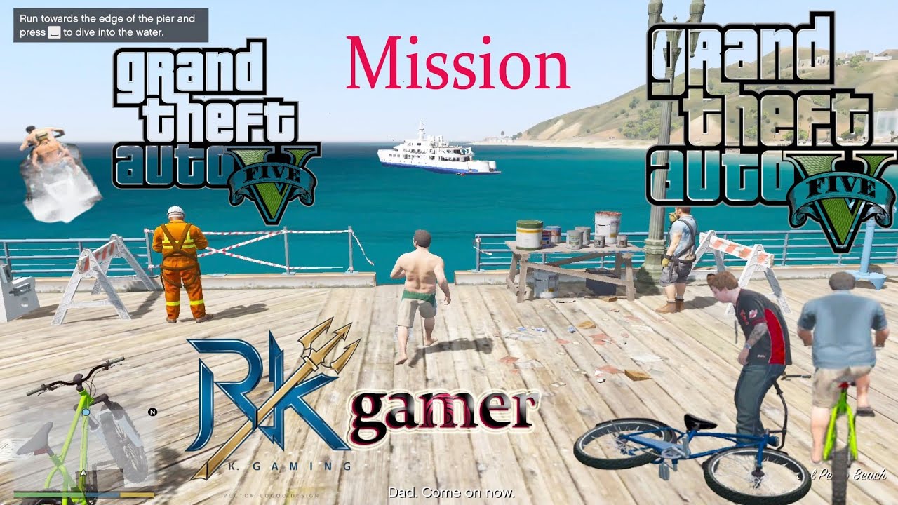 💥#GTA5 💐#MISSION THE FULL 🔥#MICHAEL VIRAL FULL HD 4K #VIDEO 💐#RKGAMER