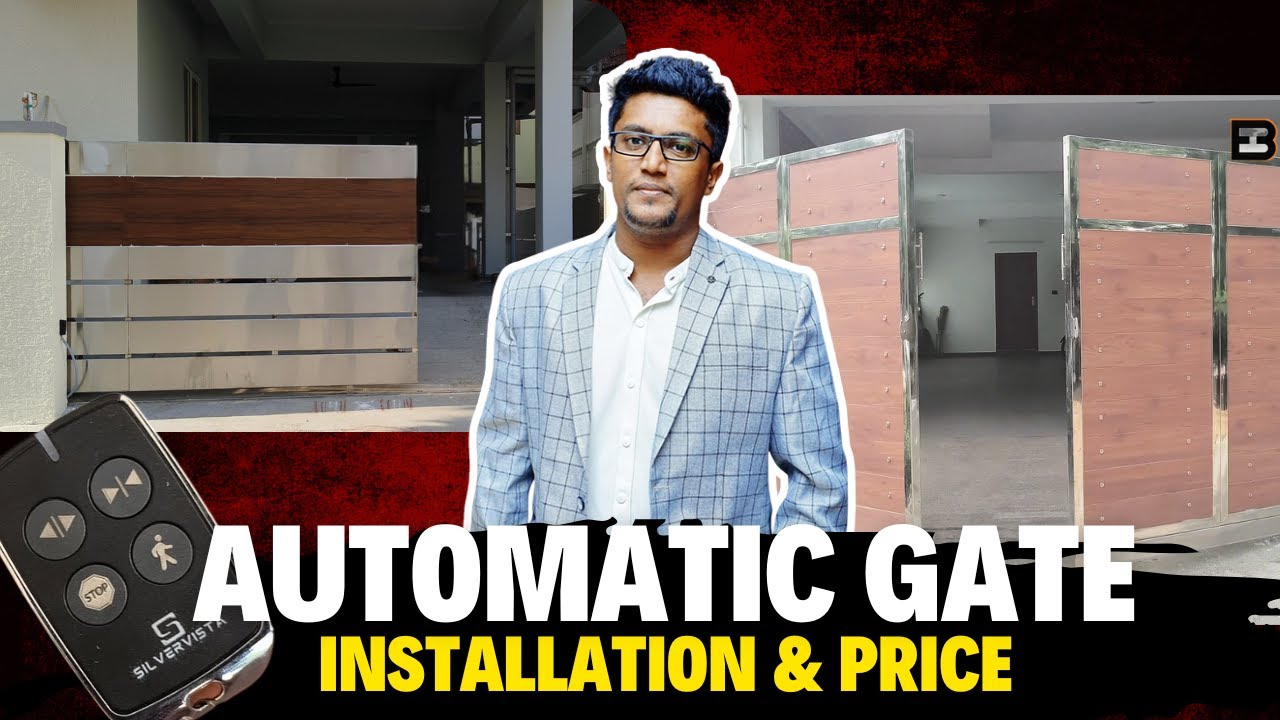 Automatic Gate Installation And Price | HireandBuild | Tamil