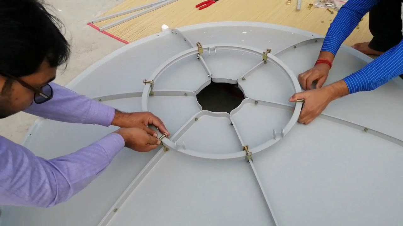 Assembling and Installation 6 Feet Dish