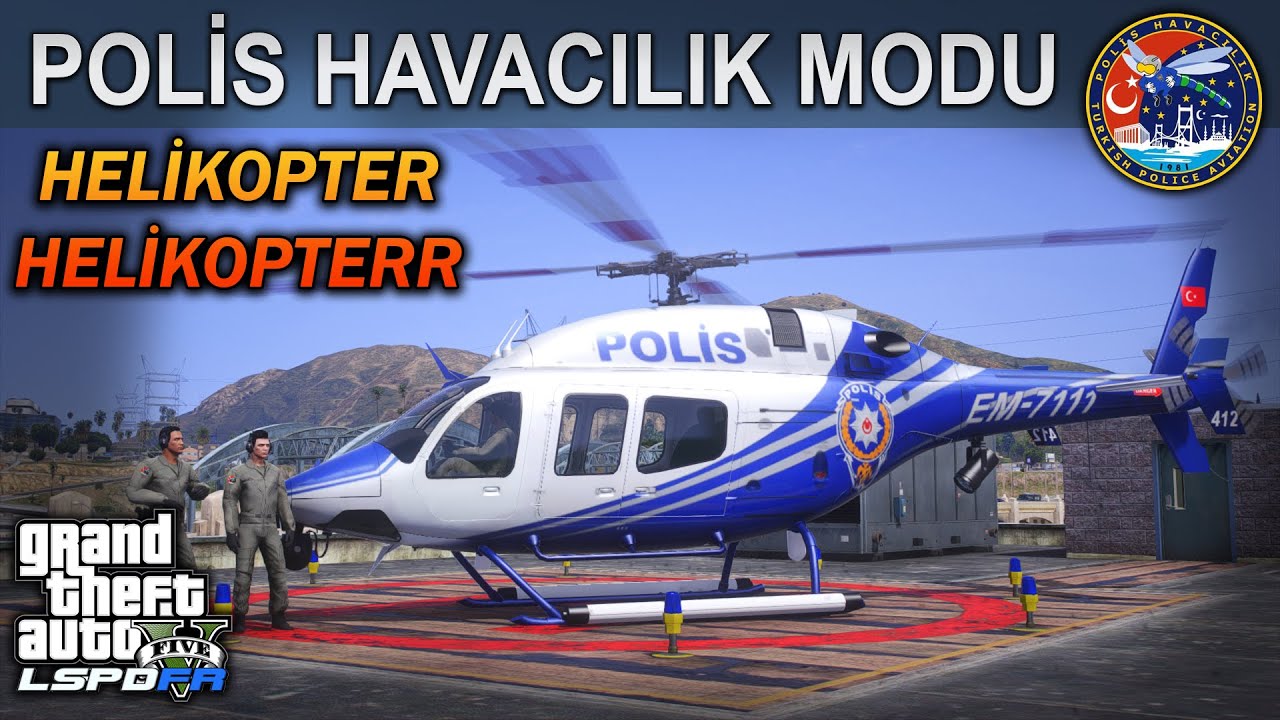 HELİKOPTER İLE YAKIN TAKİP | GTA 5 POLİS MODU | LSPDFR