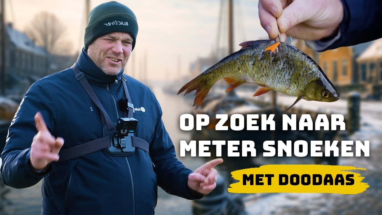 Doodaas vissen op grote snoek - Alle vissers maken dit wel eens mee!