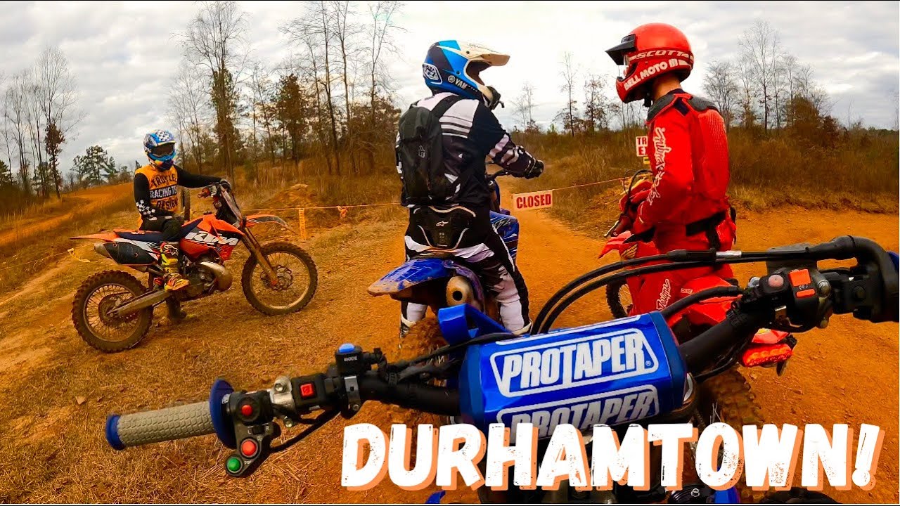 I TOOK MY TURBO DIRTBIKE TO DURHAMTOWN OFF-ROAD PARK!