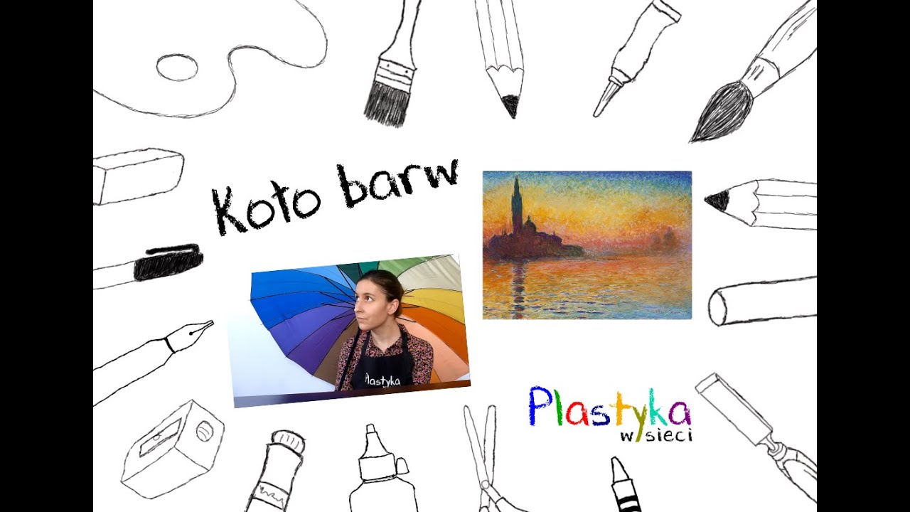 Plastyka w sieci - lekcje plastyki: Koło barw