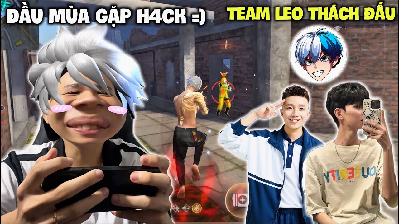 (FREE FIRE) LEO RANK THÁCH ĐẤU LẠ LẮM GẶP Levocuong & H4CK LIA TÂM CHỊU LUÔN