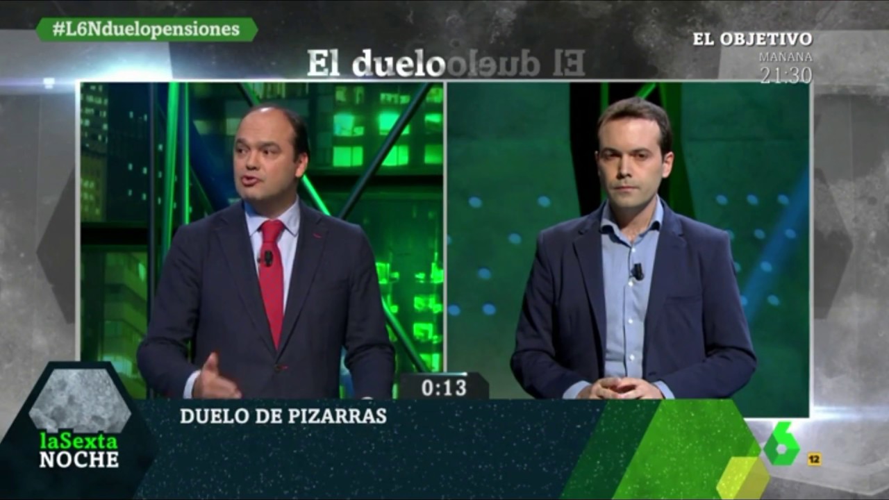 Debate entre José Carlos Díez y Juan Ramón Rallo sobre el futuro de las pensiones