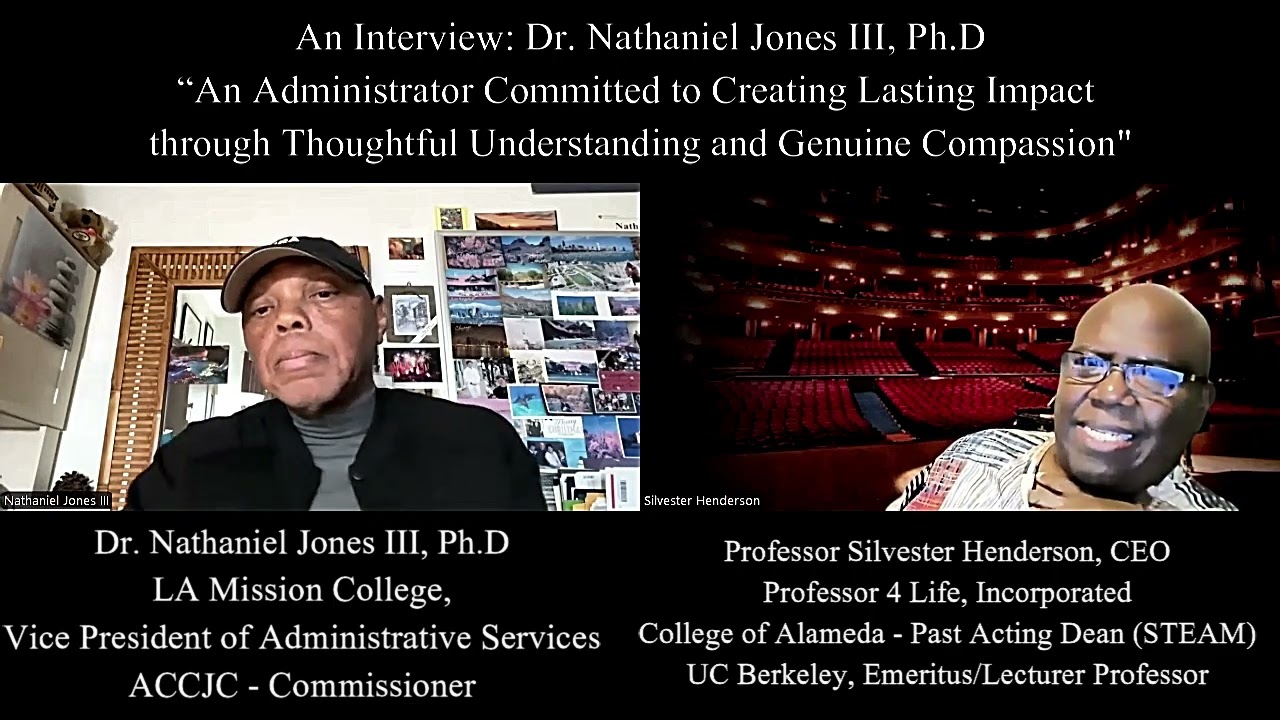 Interview: Dr. Nathaniel Jones III, PhD: An Administrator Driving Impact with Insight and Compassion