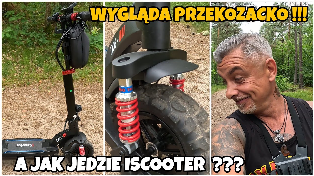 WYGLĄDA NA SOLIDNY SPRZĘT !!! JAK JEDZIE NAJMOCNIEJSZA HULAJNOGA OD ISCOOTER 