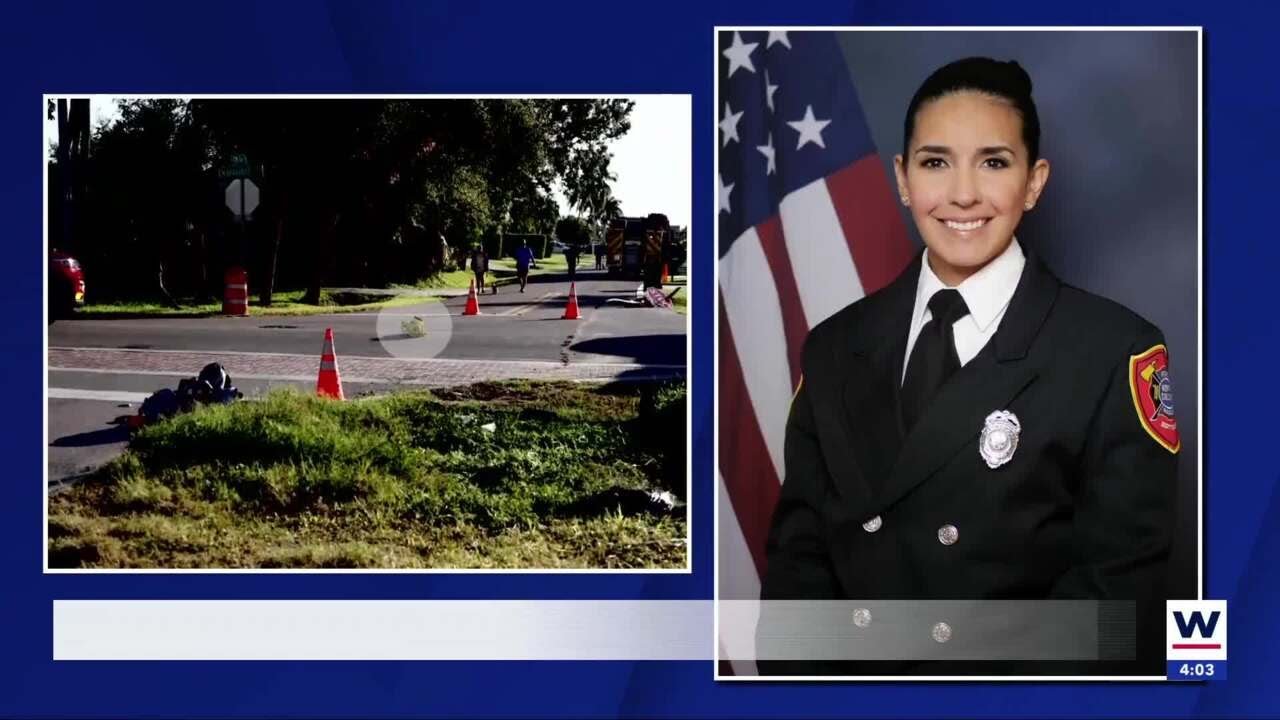 Fire hydrant strikes North Collier firefighter
