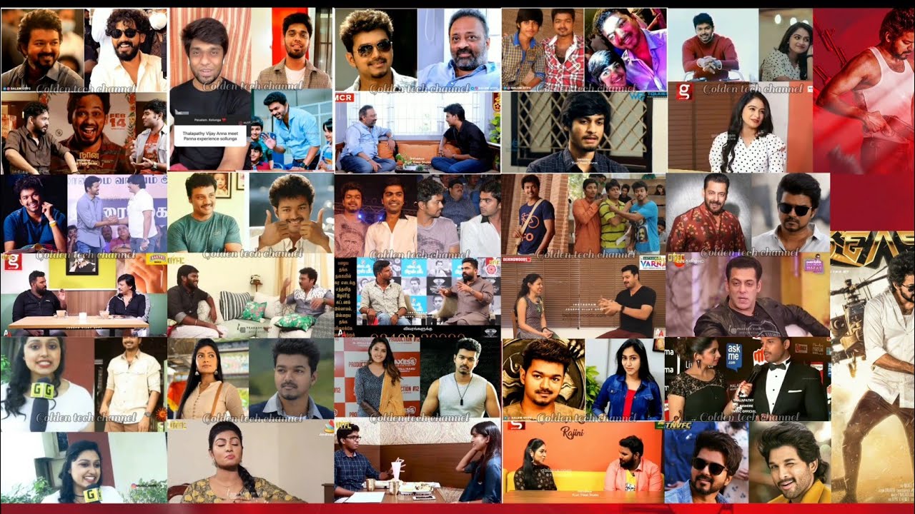 Celebrities about thalapathy Vijay part 2 Birthday Special video