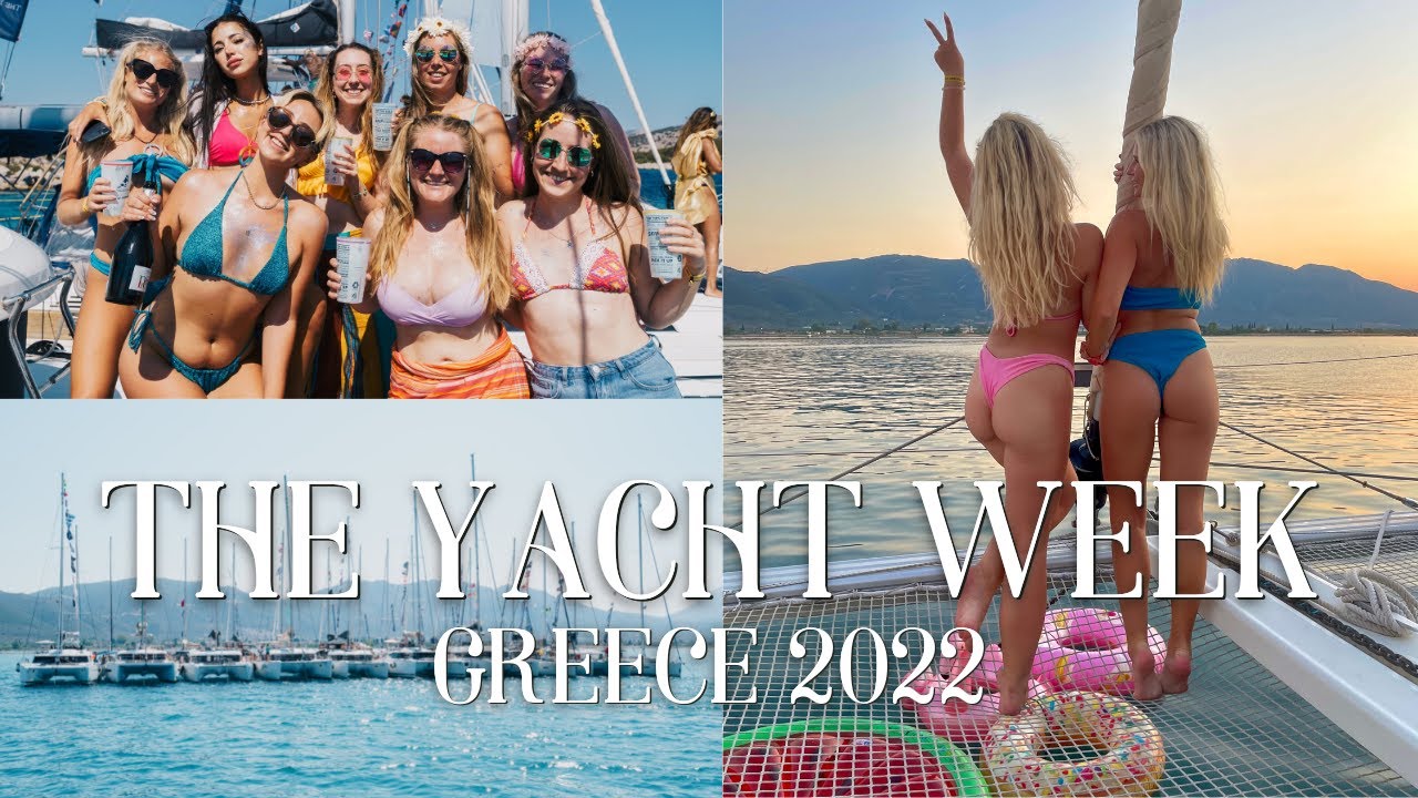 THE YACHT WEEK VLOG | GREECE 2022 | Travelling Solo