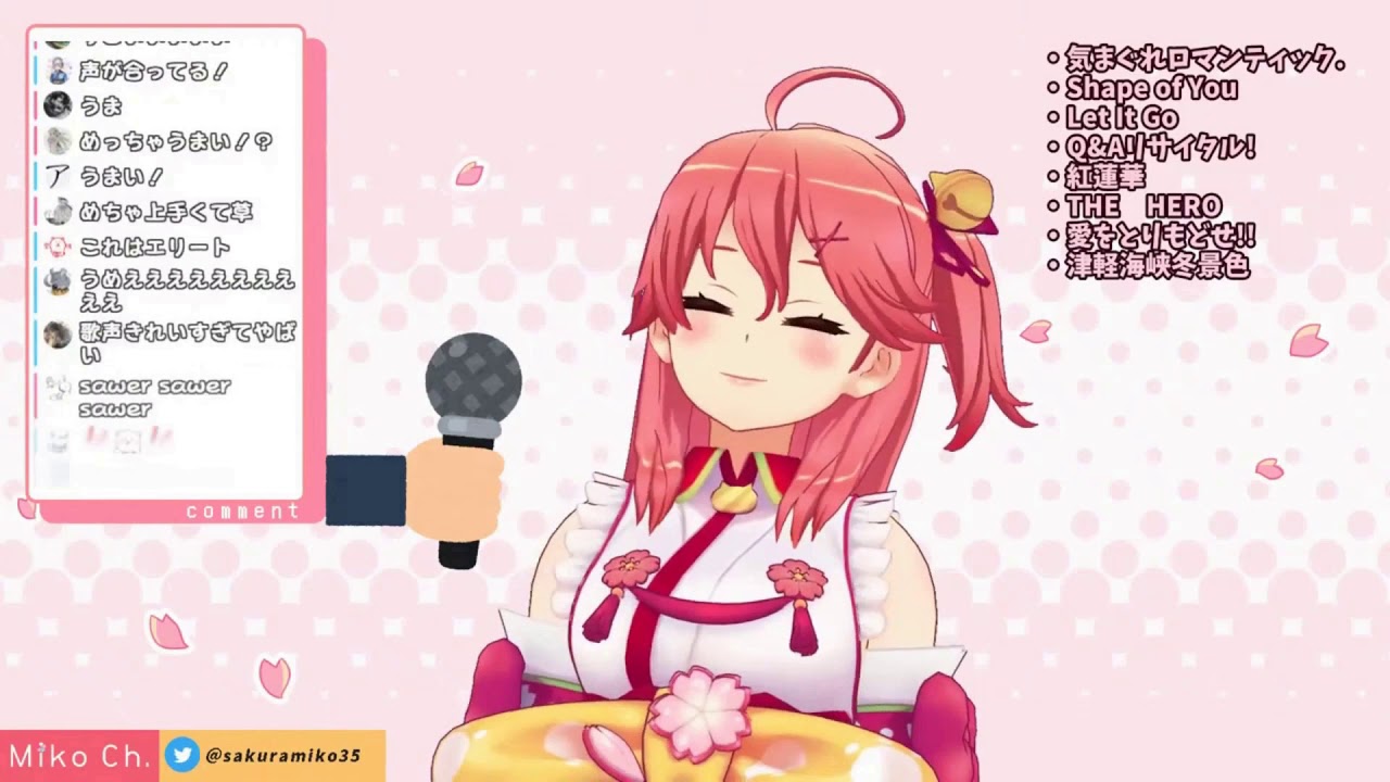 Miko sings Japanese Enka!【Karaoke Stream】