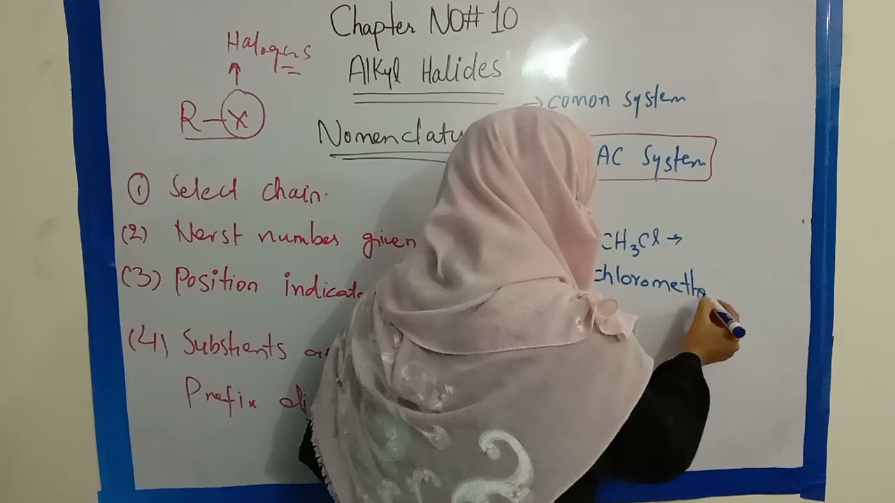 nomenclature of alkyl halides#Rules of naming of alkyl halides#IUPAC naming of alkyl halides