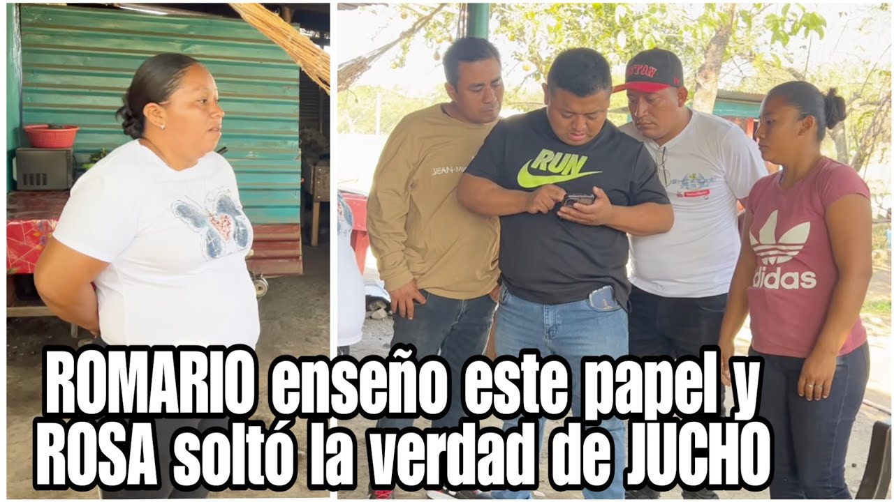 urgente ROSA habla porque se llevaron a JUCHO preso enfrente de ROMARIO
