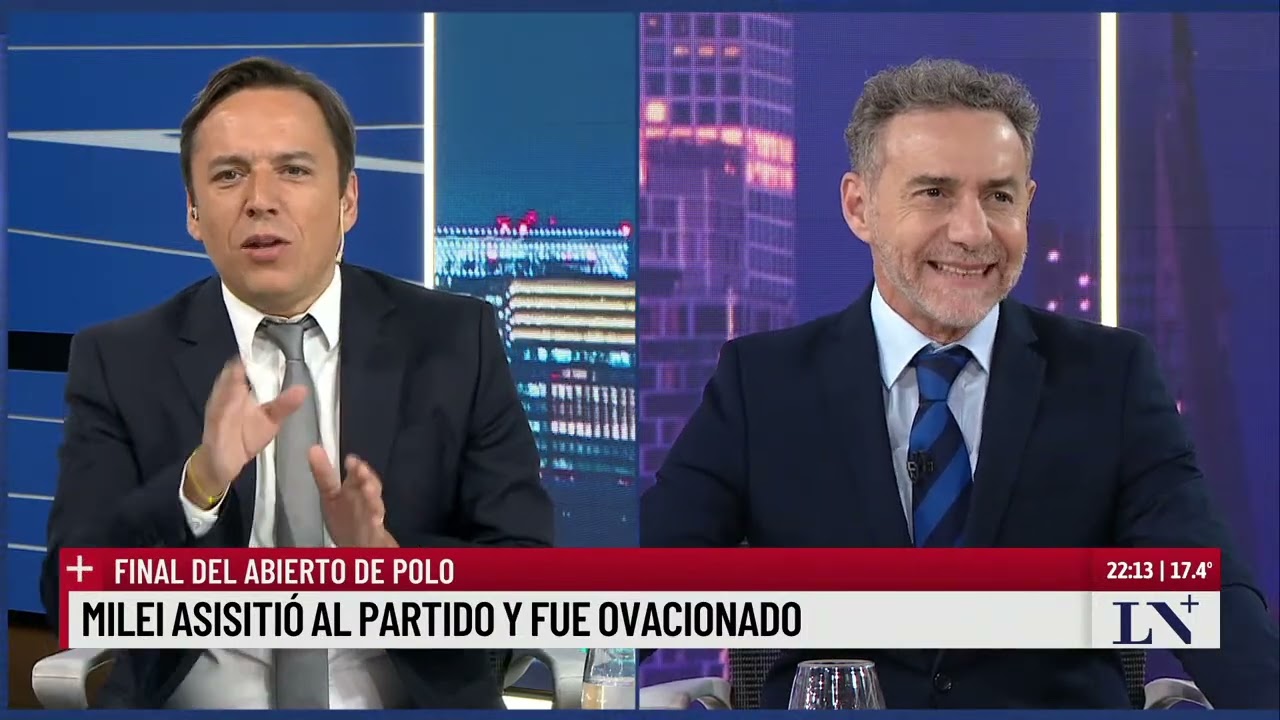 Los granaderos y su música para el presidente Milei. José del Rio con Luis Majul