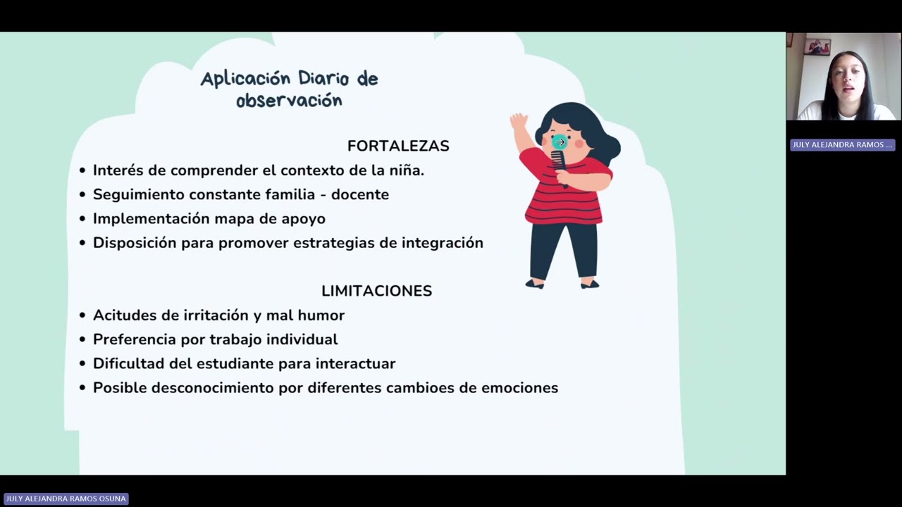 Reunión con JULY ALEJANDRA RAMOS OSUNA Metodologías primera infancia