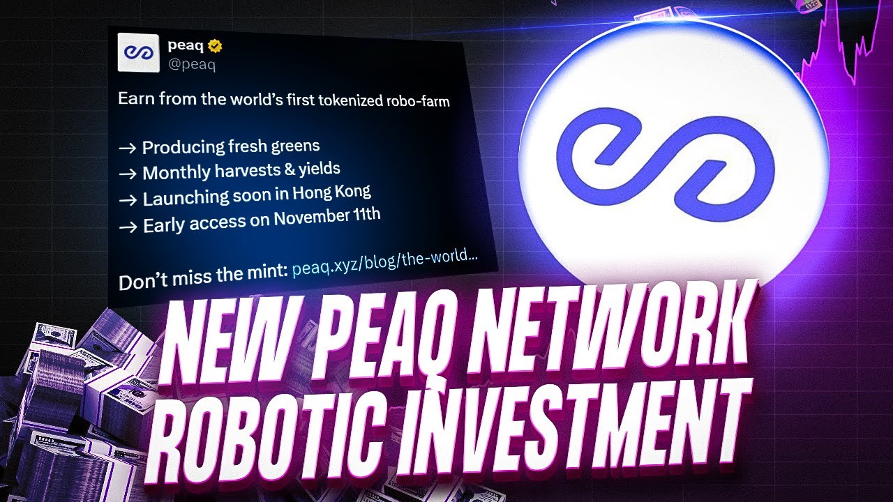 Is PEAQ The NEXT BIG THING in Machine Economy?